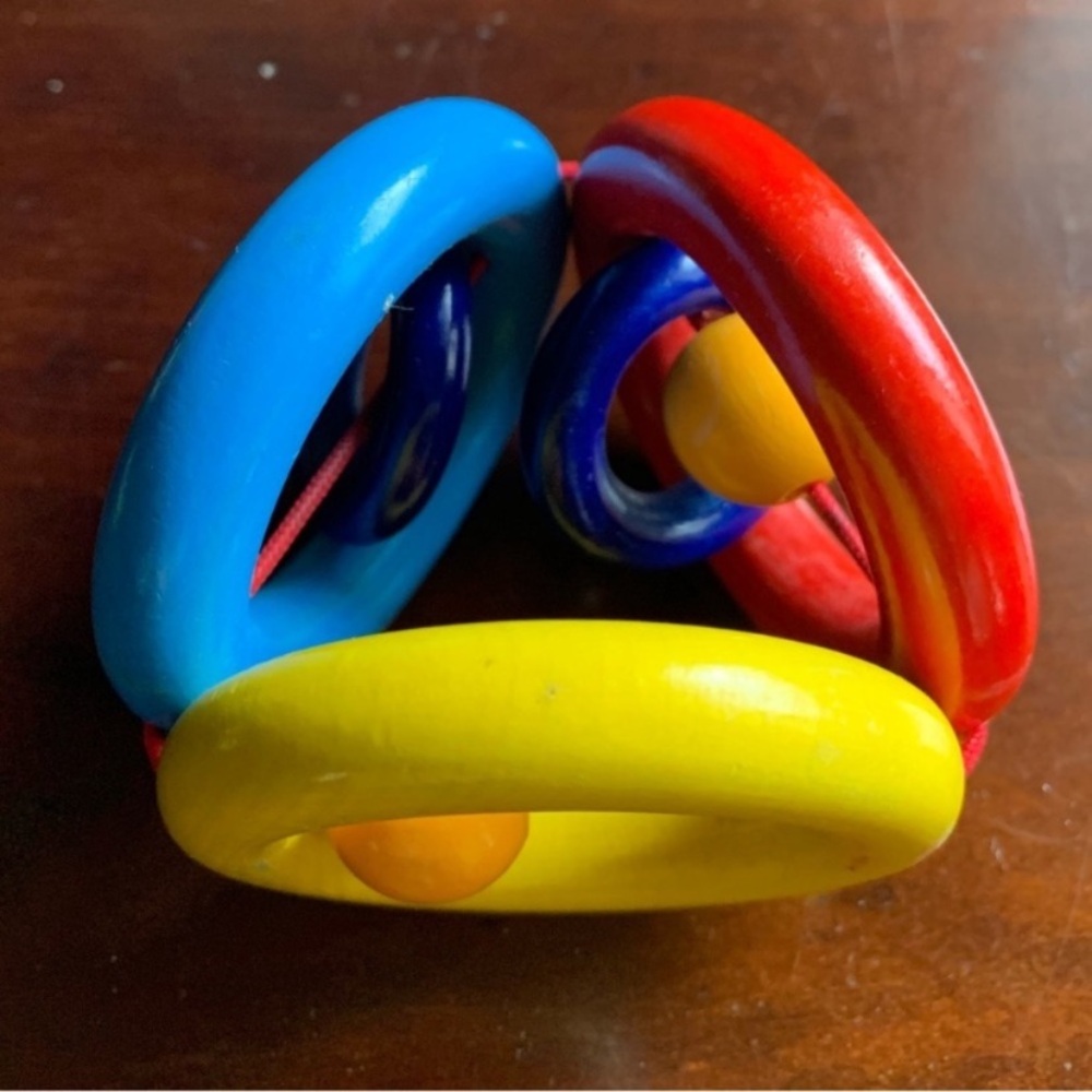 HABA Color Pyramid Baby Clutching Toy